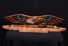 Ironwood (desert) Native American Flute, Minor, Mid A-4, #F44K (15)